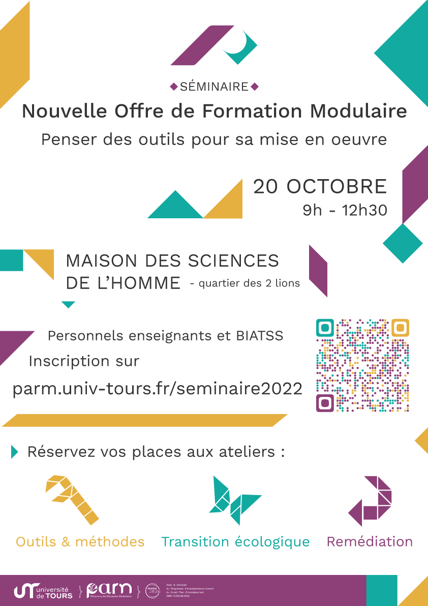 Affiche Séminaire PaRM